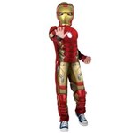 Ficha técnica e caractérísticas do produto Fantasia Homem de Ferro Luxo Vingadores 2 - Tamanho M - Rubies