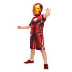 Fantasia Homem de Ferro Vingadores Infantil Curta Original Marvel 1178