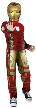 Ficha técnica e caractérísticas do produto Fantasia Homem de Ferro Vingadores 2 Longa M - Rubies - Homem de Ferro