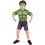 Ficha técnica e caractérísticas do produto Fantasia Hulk Curta com Máscara - Rubies