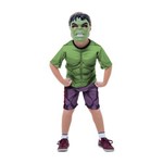 Fantasia Hulk Vingadores Infantil Curta Original Marvel Rubies 1104