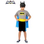 Ficha técnica e caractérísticas do produto Fantasia Infantil Batman Pop – Bravos e os Destemidos –
