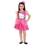 Ficha técnica e caractérísticas do produto Fantasia Infantil Feminina Vestido - Hello Kitty
