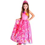 Ficha técnica e caractérísticas do produto Fantasia Infantil Princesa Barbie Secret Door Luxo - Sulamericana