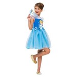 Ficha técnica e caractérísticas do produto Fantasia Infantil Princesas Disney Cinderela Mascarade Rubies - P