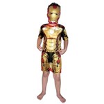Ficha técnica e caractérísticas do produto Fantasia Iron Man 3 Curto - Rubies