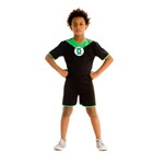 Ficha técnica e caractérísticas do produto Fantasia Lanterna Verde Infantil Curto P