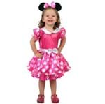 Ficha técnica e caractérísticas do produto Fantasia Minnie Bebê Rosa - Disney P