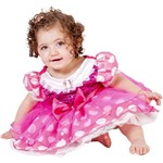 Ficha técnica e caractérísticas do produto Fantasia Minnie Pink Baby - Rubies