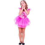 Ficha técnica e caractérísticas do produto Fantasia My Little Pony Infantil Rosa Pinkie Pie