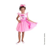 Ficha técnica e caractérísticas do produto Fantasia Pinkie Pie Infantil - My Little Pony PP