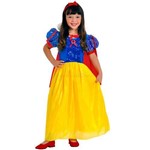 Ficha técnica e caractérísticas do produto Fantasia Princesa Rubi Infantil Sulamericana com Tiara - G 7 - 8