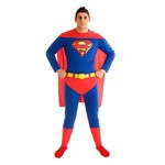 Ficha técnica e caractérísticas do produto Fantasia Super Homem Standard Adulto - Liga da Justiça