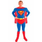 Fantasia Super Homem / Superman Adulto Luxo Sulamericana