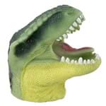 Ficha técnica e caractérísticas do produto Fantoche de Mão Dino T-Rex Jurassic Verde BBR Toys