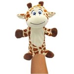 Ficha técnica e caractérísticas do produto Fantoche de Pelúcia Girafa Safari Unik Toys