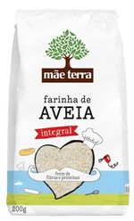 Ficha técnica e caractérísticas do produto Farinha de Aveia - Mãe Terra - Integral - 200g