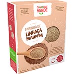 Ficha técnica e caractérísticas do produto Farinha de Linhaça Marrom Chocolate Verde - 250g