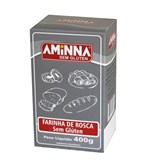 Ficha técnica e caractérísticas do produto Farinha de Rosca Sem Glúten 400g - Aminna