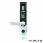 Ficha técnica e caractérísticas do produto Fechadura Biométrica D-Lock Mifare Prata com Abertura para Esquerda