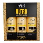 Ficha técnica e caractérísticas do produto Felps Profissional Kit Xrepair Ultra Cauterização 3x500ml