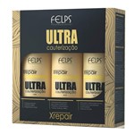 Ficha técnica e caractérísticas do produto Felps Xrepair Kit Ultra Cauterização - Shampoo, Reconstrutor e Leave-in - 3x500ml
