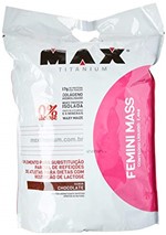 Ficha técnica e caractérísticas do produto Femini Mass, Max Titanium, Chocolate, 2400g
