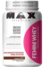 Ficha técnica e caractérísticas do produto Femini Whey - Suplemento Alimentar 900g - Max Titanium