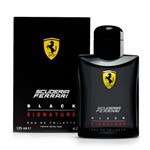 Ficha técnica e caractérísticas do produto Ferrari Black Signature Perfume Masculino Eau de Toilette 125ml