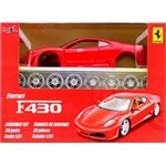 Ficha técnica e caractérísticas do produto Ferrari F430 Escala 1:24 - Assembly Line - Maisto