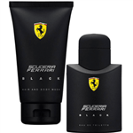 Ficha técnica e caractérísticas do produto Ferrari Kit Perfume Scuderia Black Eau de Toilette Masculino 75ml + Gel de Banho 150ml