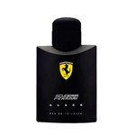 Ficha técnica e caractérísticas do produto Ferrari Scuderia Black Perfume Masculino Eau de Toilette 125ml
