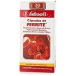 Ficha técnica e caractérísticas do produto Ferrite 200mg 100 Cápsulas - Naturalis - SEM SABOR