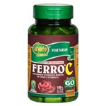 Ficha técnica e caractérísticas do produto Ferro + Vitamina C 60 Cápsulas de 500mg - Unilife