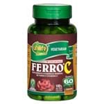 Ficha técnica e caractérísticas do produto Ferro + Vitamina C 60 CÃ¡psulas de 500mg - Incolor - Dafiti