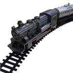 Ficha técnica e caractérísticas do produto Ferrorama Trem Locomotiva Brinquedo Crianca Luz 15 Pecas Infantil