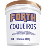 Ficha técnica e caractérísticas do produto Fertilizante Forth Coqueiro Balde 400g