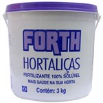 Ficha técnica e caractérísticas do produto Fertilizante Forth Hortaliças Balde 3 Kg