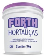Ficha técnica e caractérísticas do produto Fertilizante Forth Hortaliças Balde 3kg