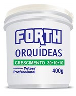 Ficha técnica e caractérísticas do produto Fertilizante Forth Orquídeas Crescimento 30-10-10 Peters - 400 Gramas