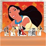 Ficha técnica e caractérísticas do produto Festa Aniversário Pocahontas Decoração Kit Prata Cenários