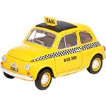 Ficha técnica e caractérísticas do produto Fiat 500 Táxi Escala 1:16 - Gold - Burago