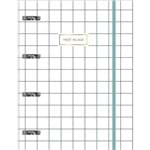 Ficha técnica e caractérísticas do produto Fichario Universitario Cartonado West Village 80Fls (Tilibra) (2020)
