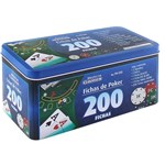 Ficha técnica e caractérísticas do produto Fichas de Poker 200 Fichas Western
