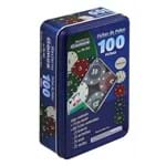 Ficha técnica e caractérísticas do produto Fichas de Poker 100 Fichas PK-100 Western