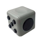 Ficha técnica e caractérísticas do produto Fidget Cubo para Ansiedade Cube Spinner Anti Estresse Dedo Apertar para Toc Cinza (BSL-GIRA-3)