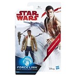 Ficha técnica e caractérísticas do produto Figura Articulada - 10 Cm - Force Link - Coleção 1 - Disney - Star Wars - Episódio VIII - Finn - Hasbro