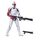 Ficha técnica e caractérísticas do produto Figura Colecionável Star Wars - The Black Series - 12 - Capitão Clone Trooper - Hasbro - APROXIMADAMENTE 15 CENTÍMETROS DE ALTURA.