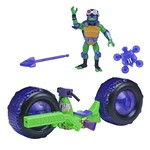 Ficha técnica e caractérísticas do produto Figura Com Veiculo Tartarugas Ninjas Donatello 2043 Sunny