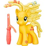 Ficha técnica e caractérísticas do produto Figura My Little Pony Explore Equestria 15 Penteados Applejack - Hasbro